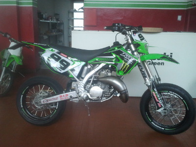 Kawasaki Kl 125 Motard Usato Idea Di Immagine Del Motociclo